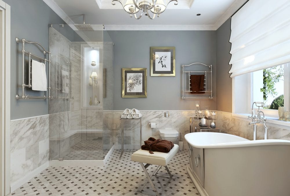 Choosing the Best Four Colors for Your Bathroom Paint